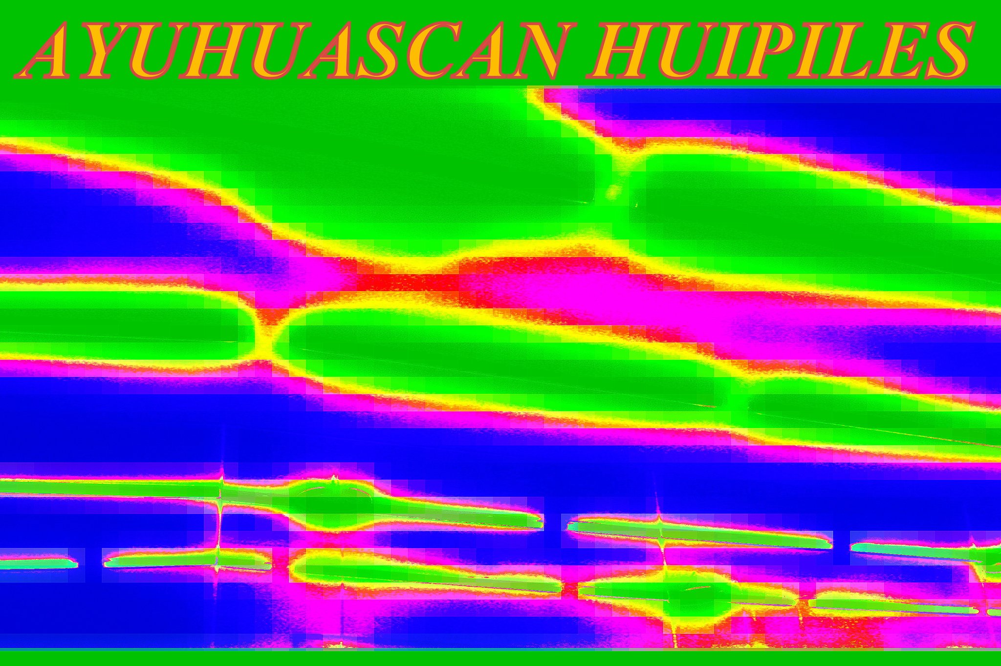 AYUHUASCAN HUIPILES - Cosmic Art Card