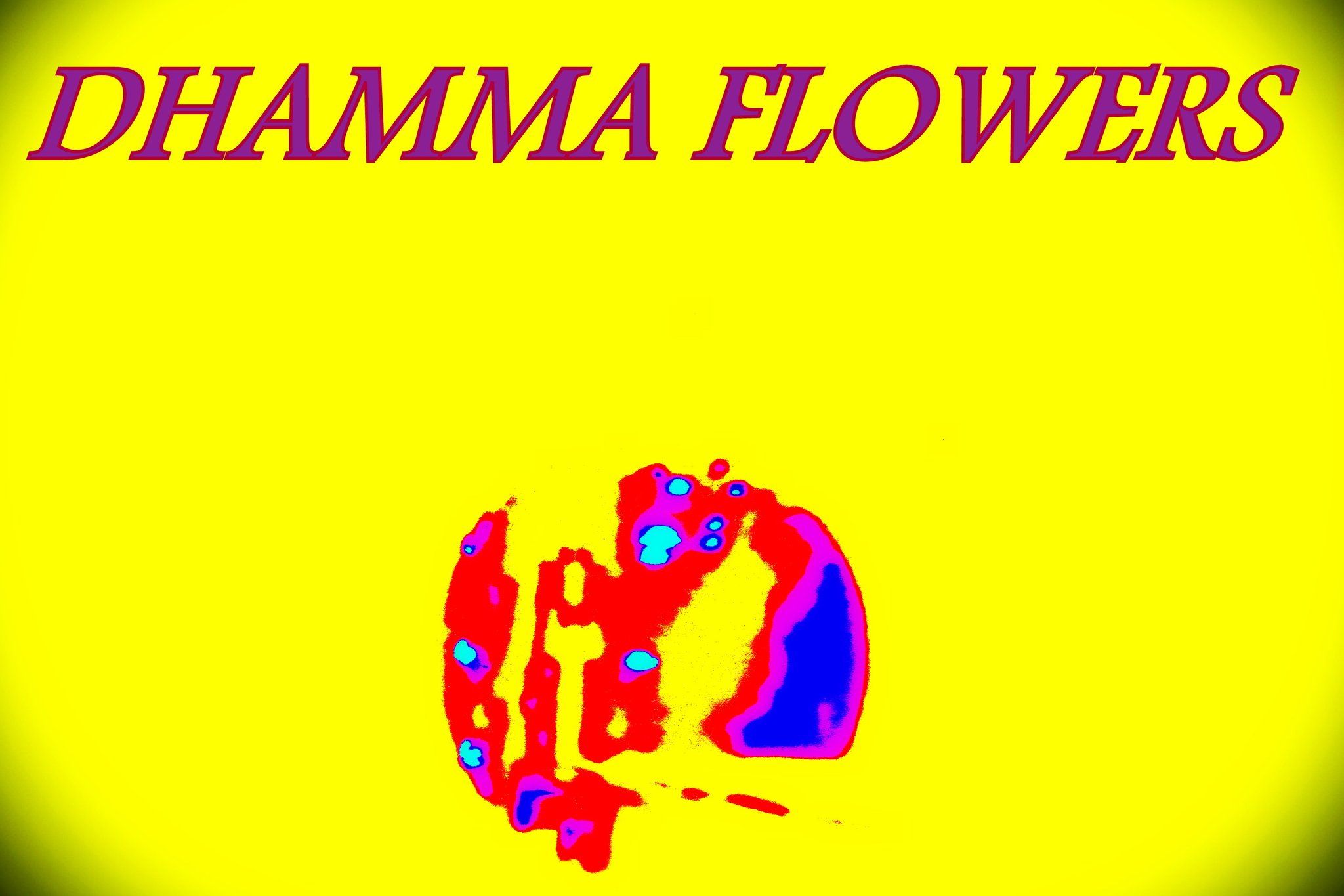 DHAMMA FLOWERS - Cosmic Art Card