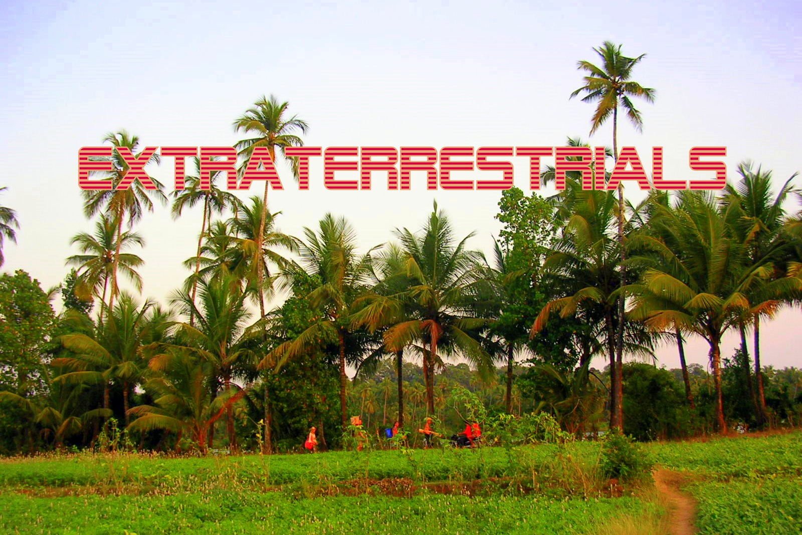 EXTRA TERRESTRIALS - Cosmic Art Card