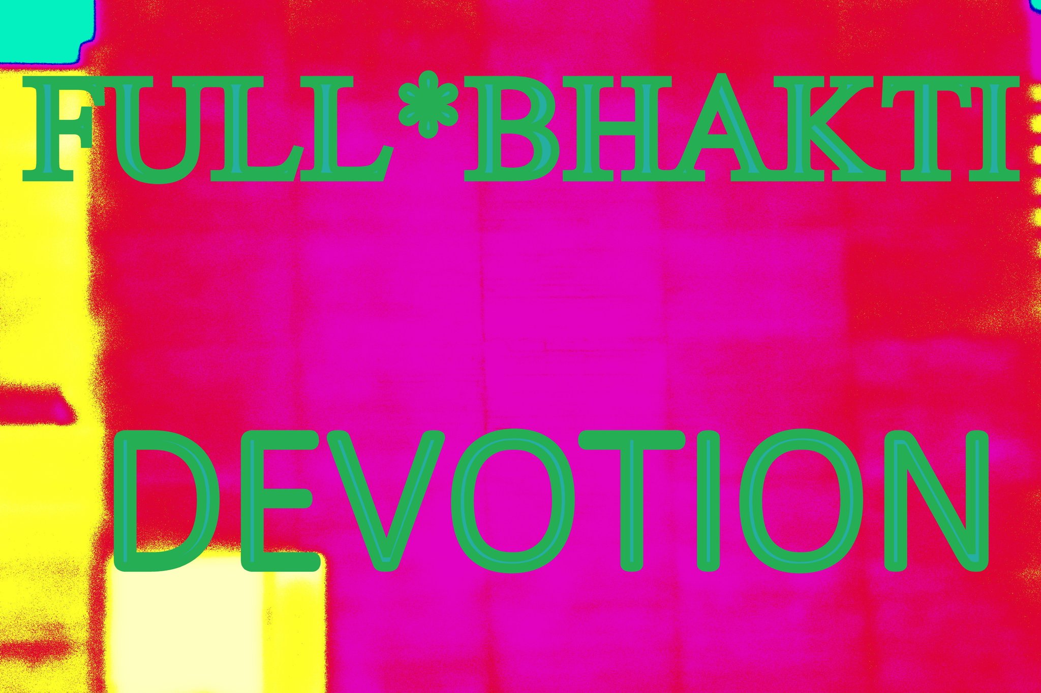 FULL BHAKTI DEVOTION - Cosmic Art Card