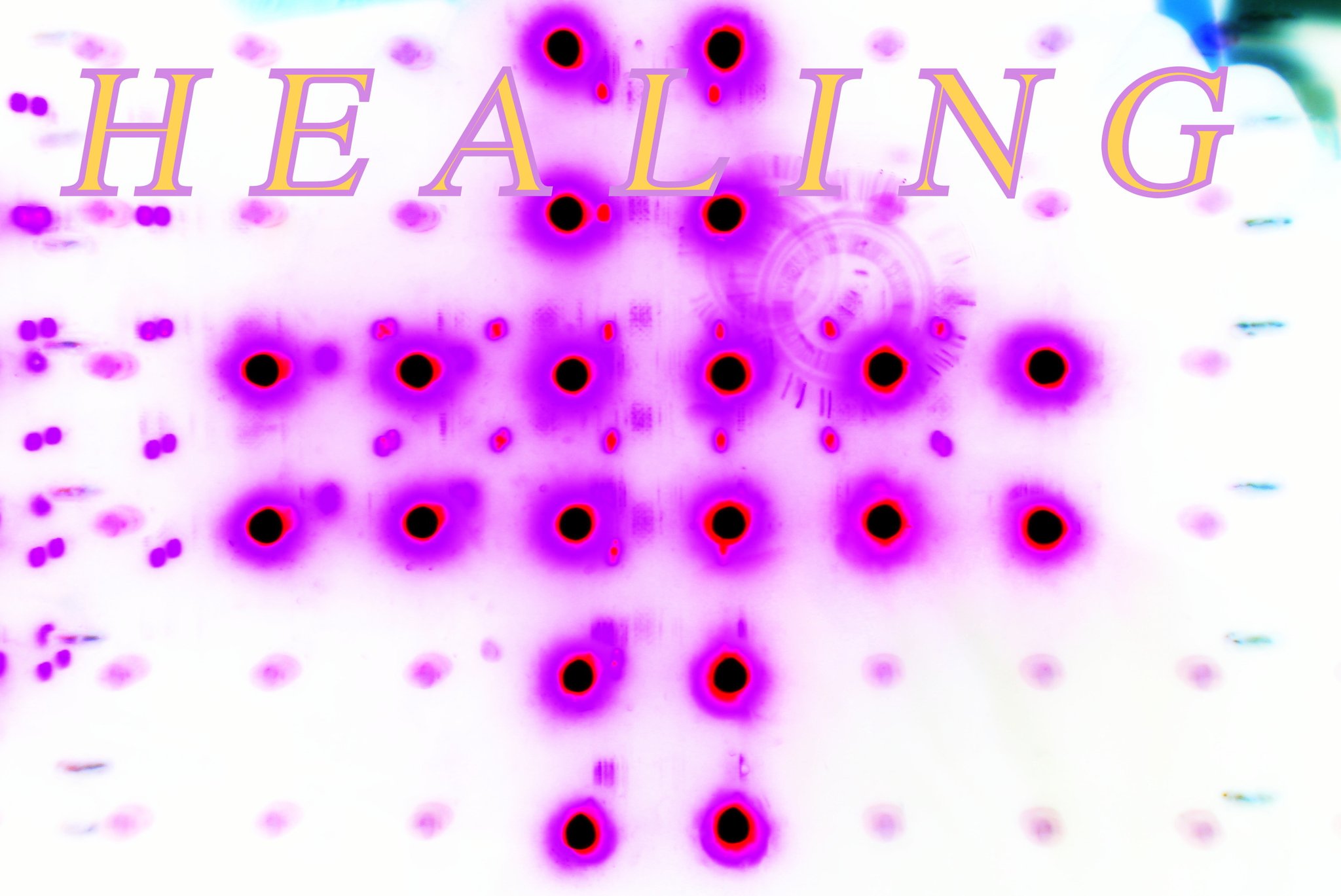 HEALING - Cosmic Art Card