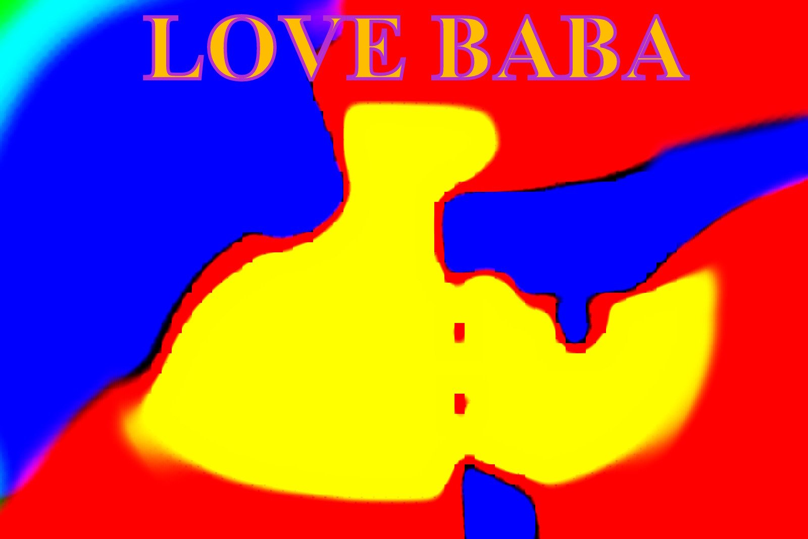 LOVE BABA - Cosmic Art Card depicting emotional essence