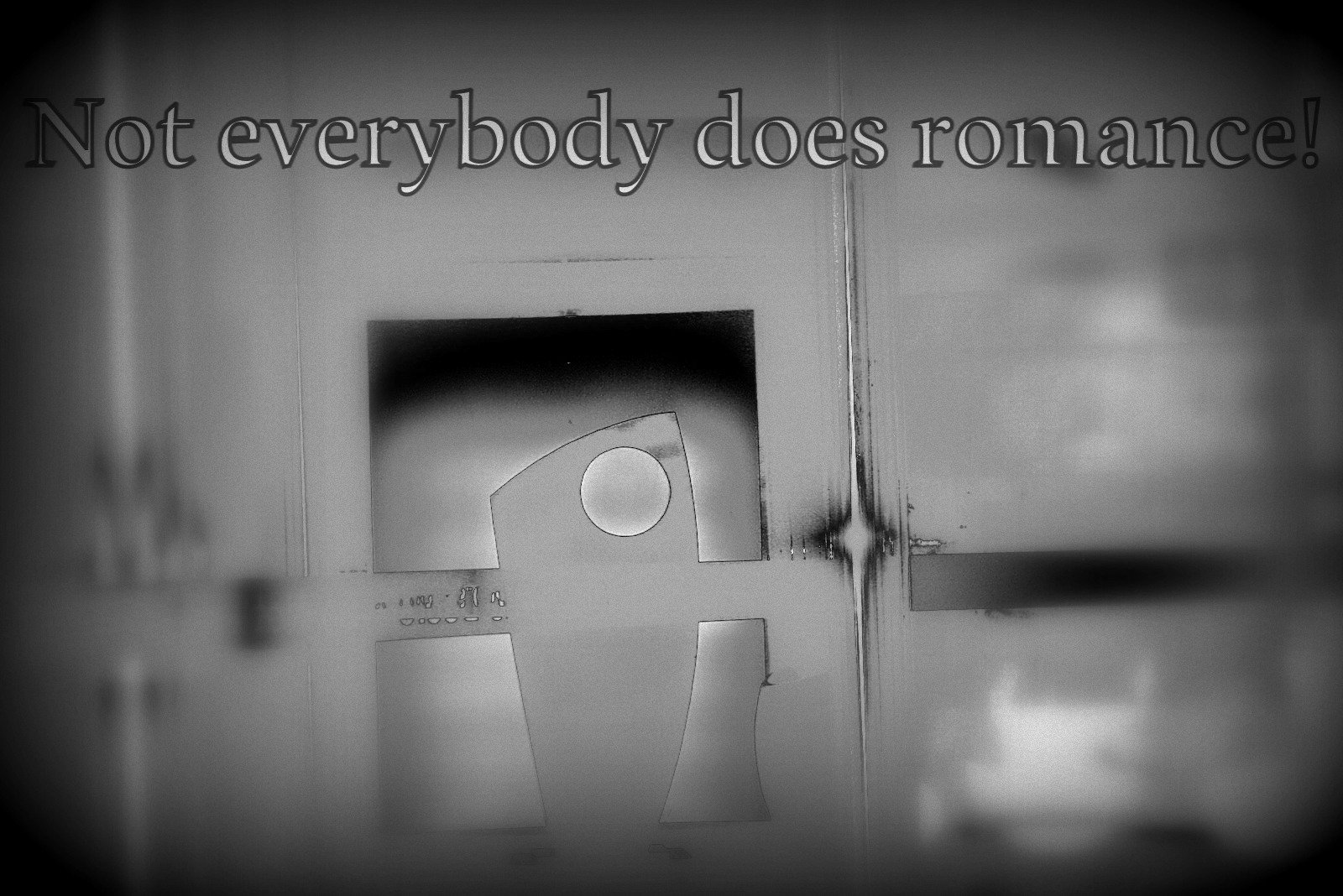 Not everybody does romance - Cosmic Art Card