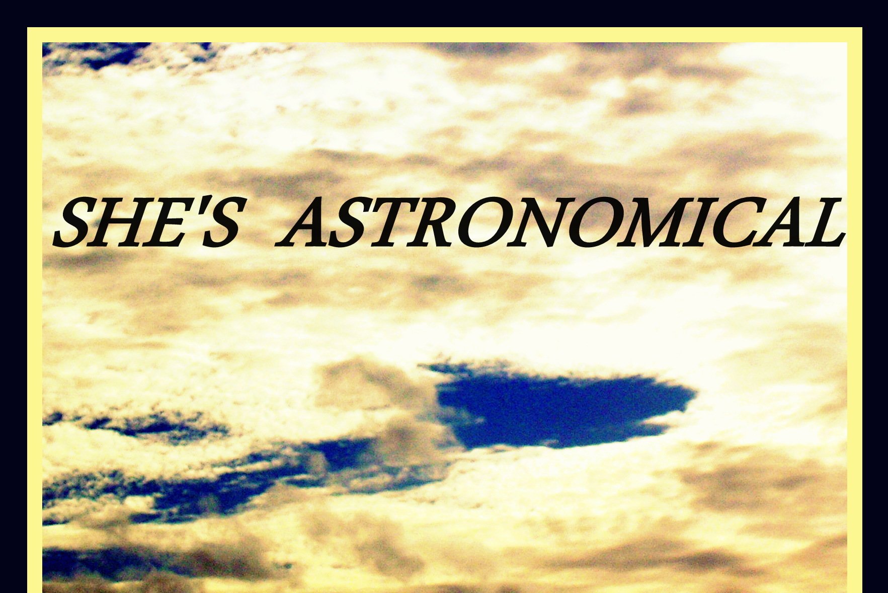 SHES ASTRONOMICAL - Cosmic Art Card