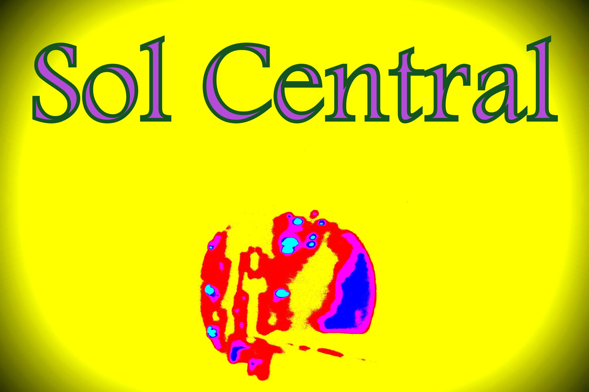 Sol Central - Cosmic Art Card