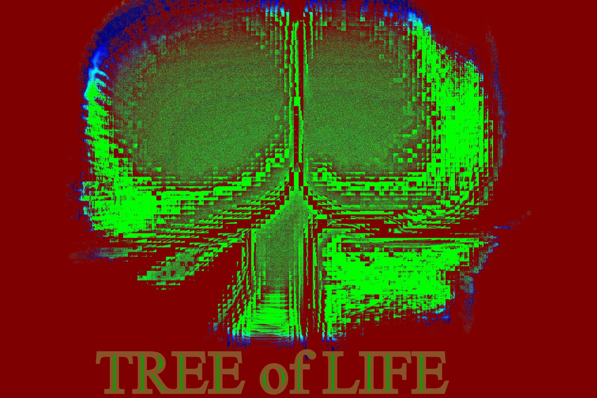 TREE of LIFE - Cosmic Art Card